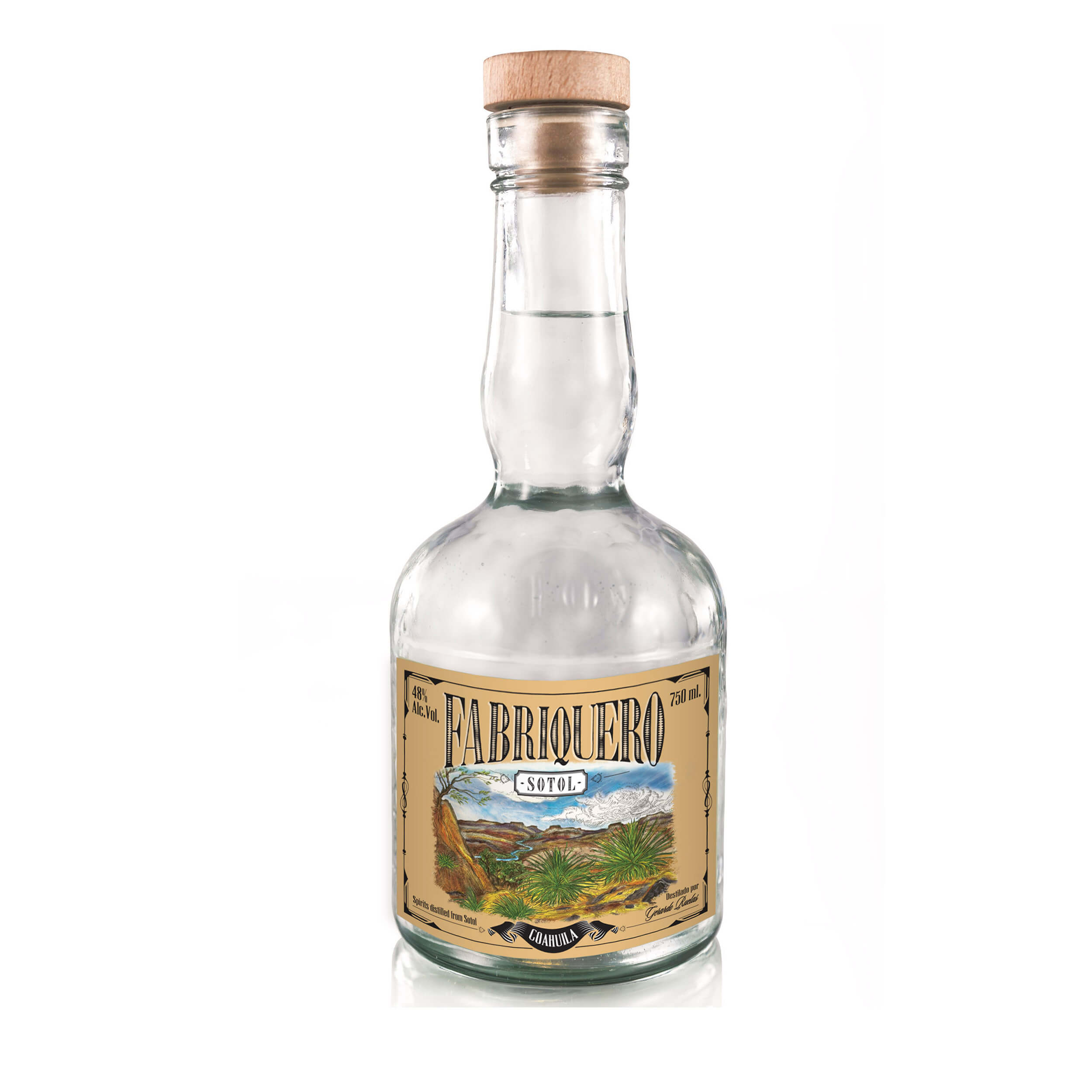 Mexico’s first and oldest Sotol distillery produces this finest of Sotols.

With no corners cut, the sotol plants are hand-picked individually at peak ripeness and cooked for 5 days in a lava rock-lined pit using acacia and mesquite. They are then crushed by hand before moving to open-air fermentation in concrete tanks.